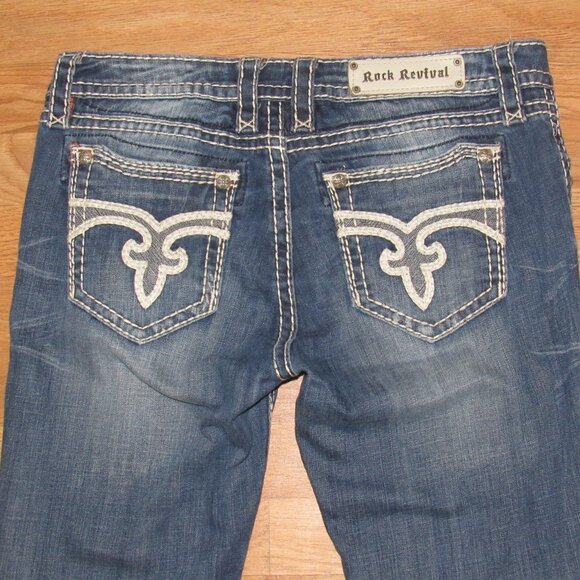 Rock Revival Jeans Longer Length Rock Revival Zoey Straight Leg